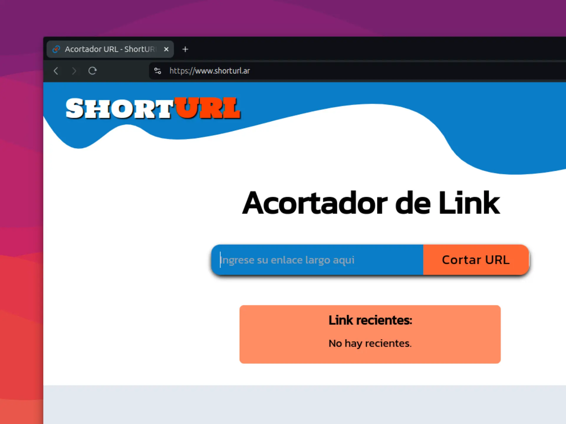 Acortador URL